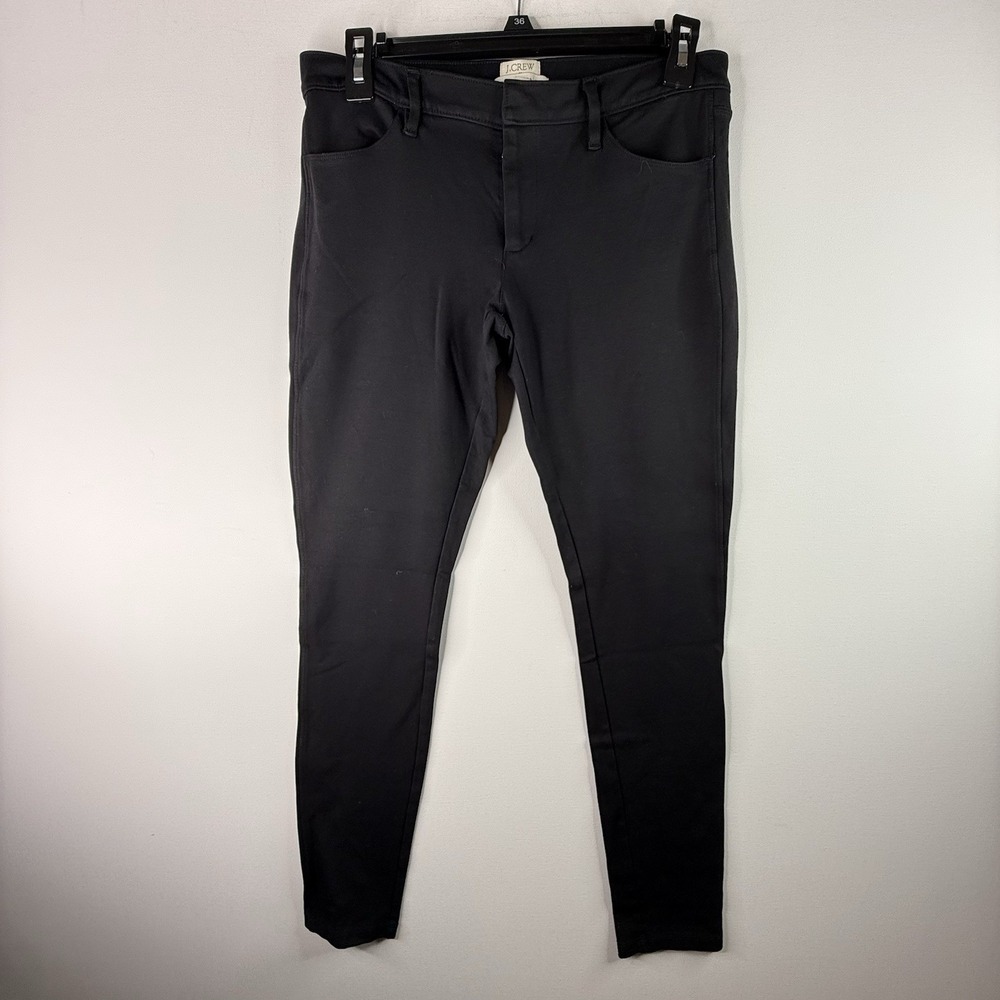 j crew The Gigi Pant Black Stretch Size 6 Jegging